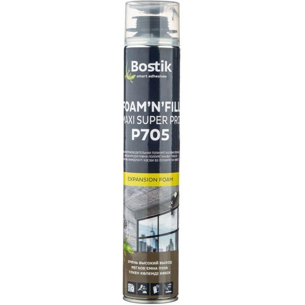 Пена монтажная Bostik Р705 Maxi Super 870 мл