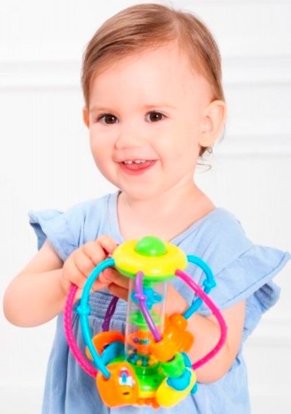 Развивающая игрушка Bebelino лабиринт с бусины Гусеница 58138