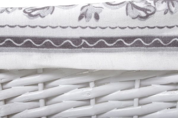 Кошик плетений з текстилем 30x20x13 см HQ13-53AB-5 