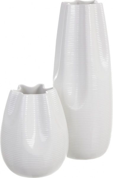 Ваза керамическая Iceberg 16.5х20 см серая