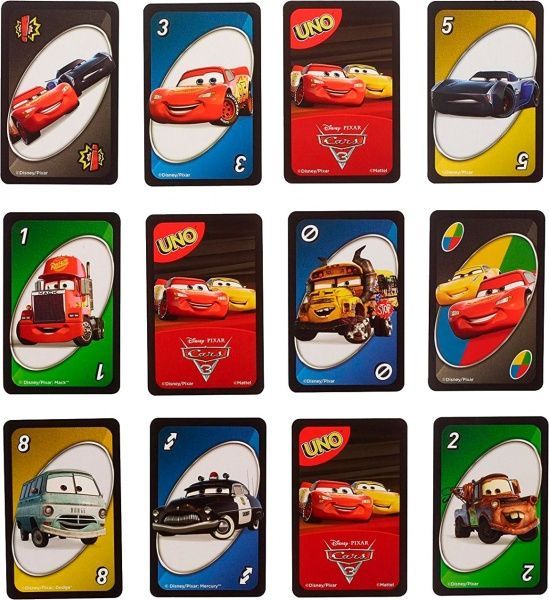 Гра настільна Uno Тачки 3 FDJ15