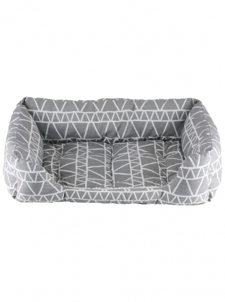 Лежак FX home Трикутник сірий 65х48 см