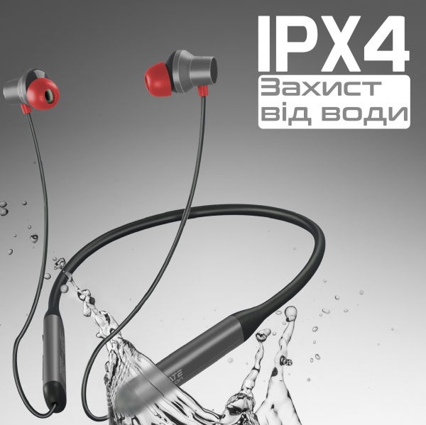 Навушники Promate Velcon black (velcon.black) 