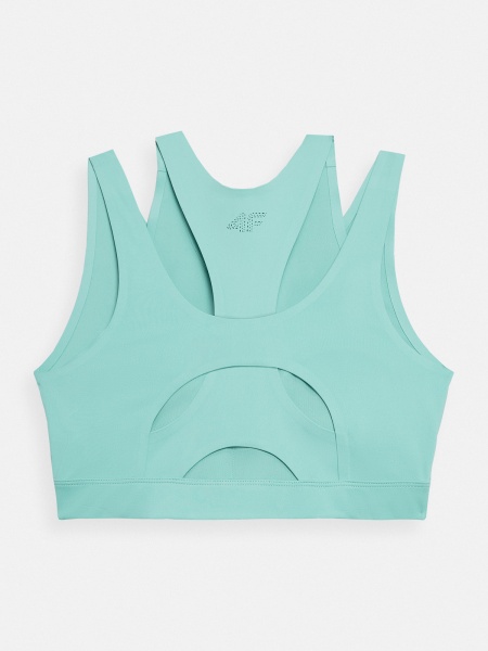 Бра 4F SPORT BRA 4FAW22USBAF055-35S р.M бірюзовий