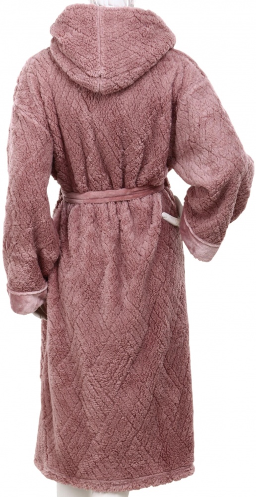Халат жіночий La Nuit з капюшоном Medina р. XS рожевий