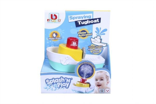 Игрушка для воды Bb Junior Splash 'N Play Spraying Tugboat Катер 16-89003