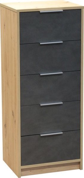 Комод Матера 440х354х1080 мм дуб артизан/матера 