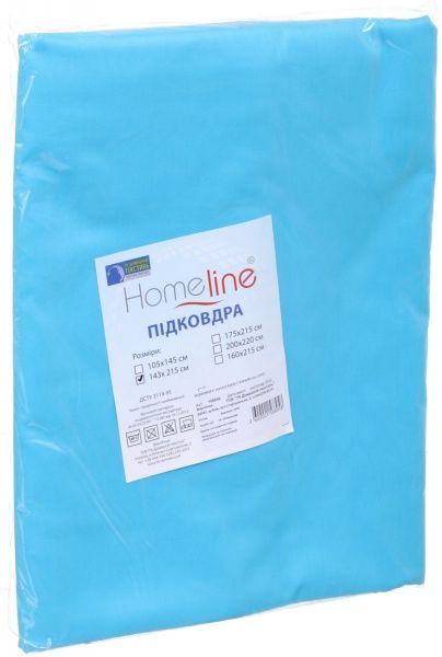 Підковдра бязь 143x215 см в асортименті Home Line 