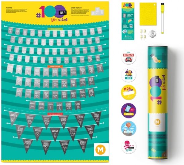 Скретч-постер 