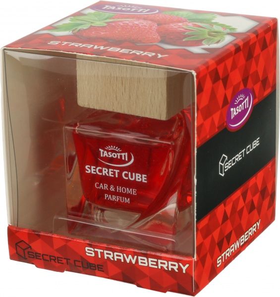 Ароматизатор на панель приборов Tasotti Secret Cube strawberry