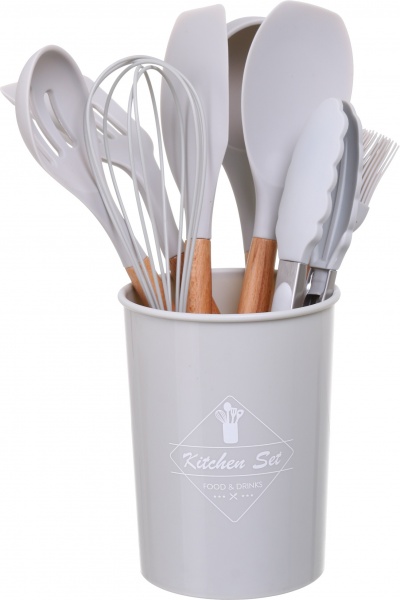 Набір кухонного приладдя 8 предметів з підставкою Cuisine Flamberg Smart Kitchen