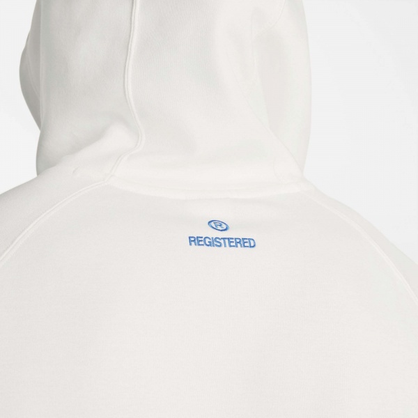 Джемпер Nike M NSW SWOOSH TCH FLC PO HD DD8222-133 р. L белый