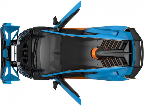 Машинка на р/у Rastar 1:14 Lamborghini Huracan STO 454.00.36