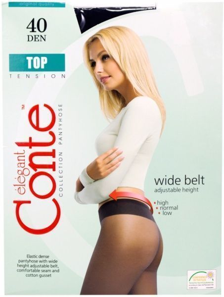 Колготки Conte TOP 40 den nero р. 2 черный 