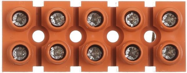 Колодка клемна EMT 5 полюсів 0.5-6 кв.мм помаранчевий 