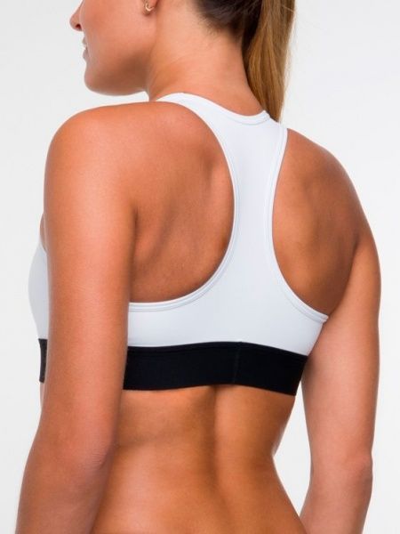 Бра Tommy Hilfiger SPORTS BRA MEDIUM TRI LOGO S10S100072100 M белый