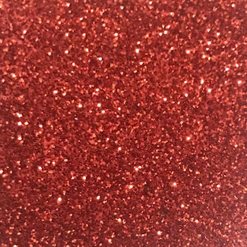 Полимерный материал ЭВА с глиттером 30x20 см красный Діамантові ручки