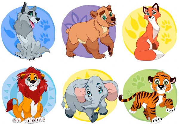 Кубики ТехноК Дикі тварини 1820