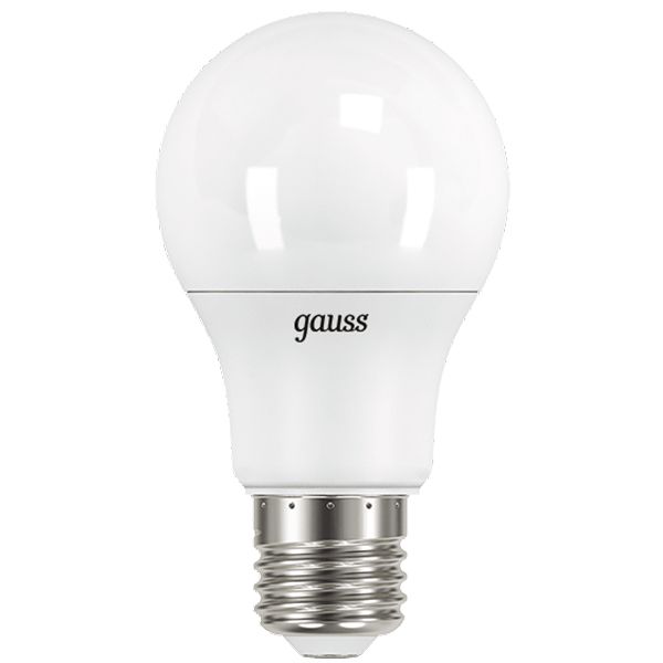 Лампа светодиодная Gauss Black 102502110 10 Вт A60 матовая E27 220 В 3000 К 