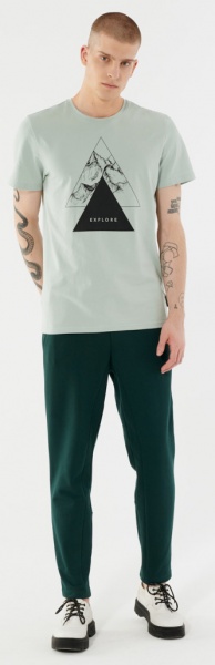 Футболка Outhorn HOL21-TSM636-48S р.2XL блакитний