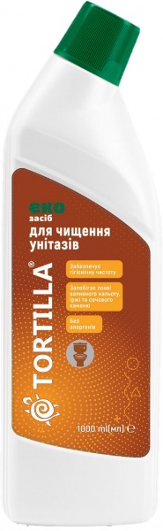 Средство для чистки унитаза TORTILLA ЕКО 1 л П3R16Г65 