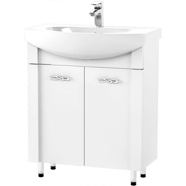 Тумба підлогова Aqua Rodos Аніта з умивальником Нова 65 см