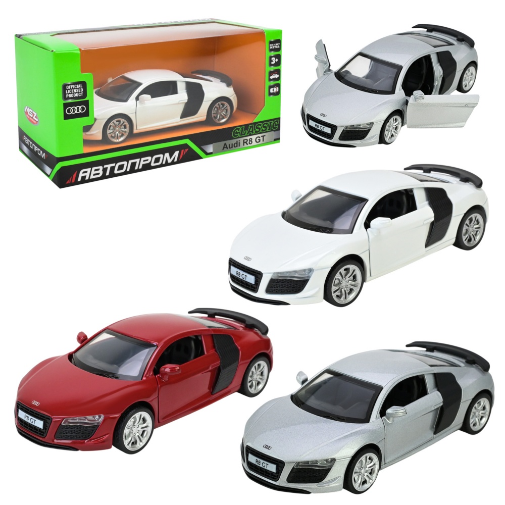 Автомодель Автопром 1:32 Audi R8 GT 10004