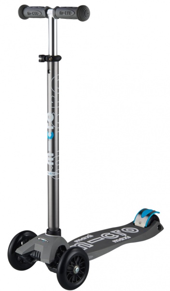 Самокат Micro Maxideluxe volcano grey темно-серый ММD060 