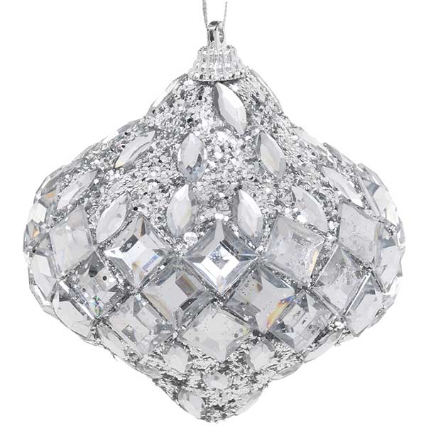 Іграшка новорічна Королівський камінь SDB29480S 80 мм