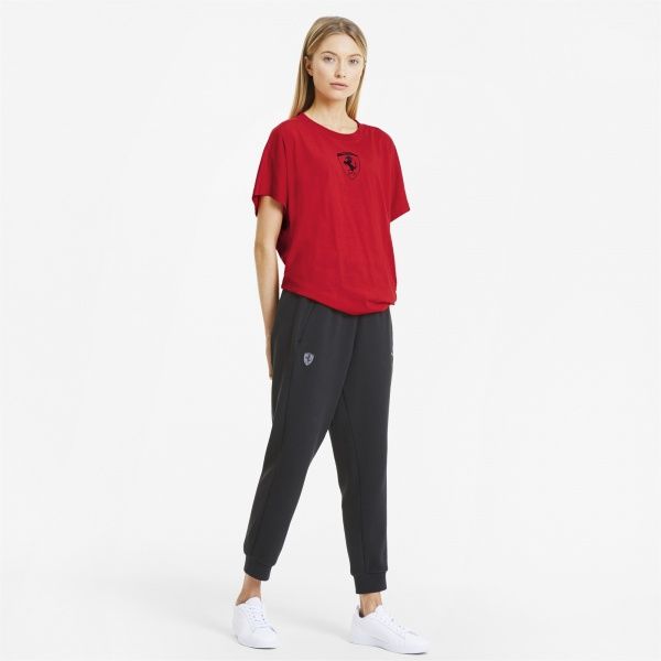 Футболка Puma Ferrari Wmn Big Shield Tee 59613502 XS червоний