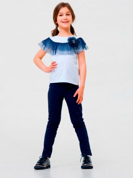 Брюки Smil 115425 р.122 темно-синий 