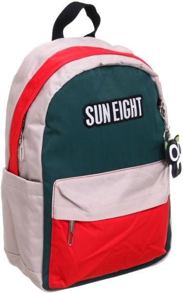 Рюкзак школьный Nota Bene Education 40х27х14 см красно-зеленый