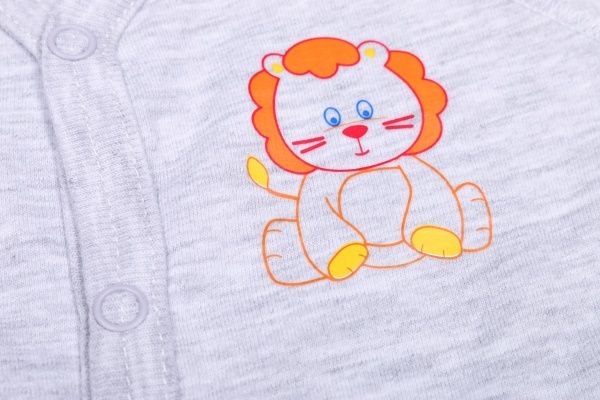 Полукомбинезон для мальчика Татошка р.62 серый меланж м14253смл 