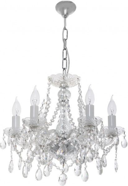 Люстра подвесная Crystal Life 6x40 Вт E14 хром A1314LM-6CC 