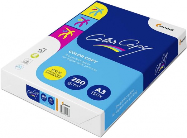 Папір офісний Mondi A3 280 г/м білий 150 аркушів 