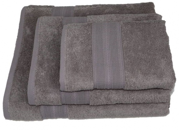 Полотенце махровое Savasan 100x150 см тауп La Nuit 