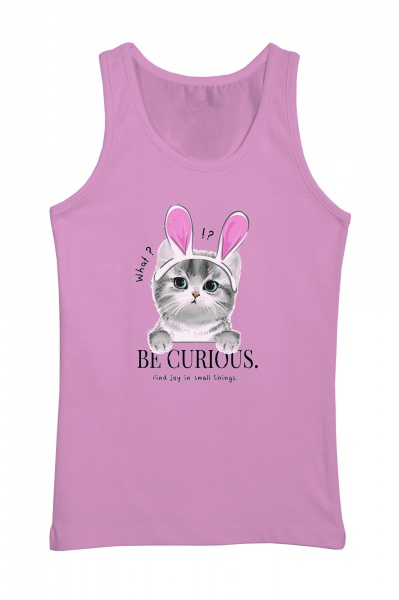 Майка для девочек KOSTA р.134–140 розовая фуксия 2672-7 