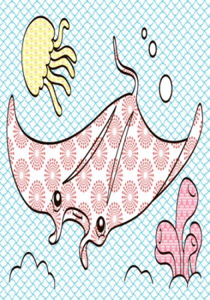 Раскраска водная «Море» 9-789-667-484-378