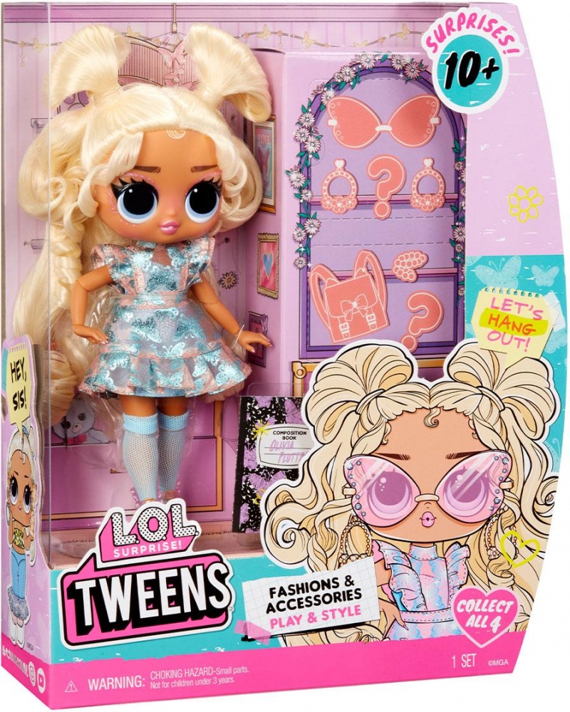 Ігровий набір MGA Entertainment з лялькою LOL Surprise! серії Tweens Core Олівія Флаттер 559412