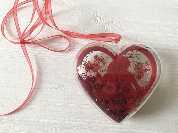 Декор Декоративное украшение с глиттером 