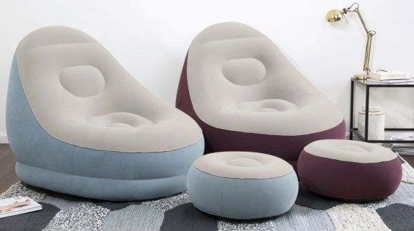 Крісло надувне Bestway Comfort cruiser 122х81 см в асортименті