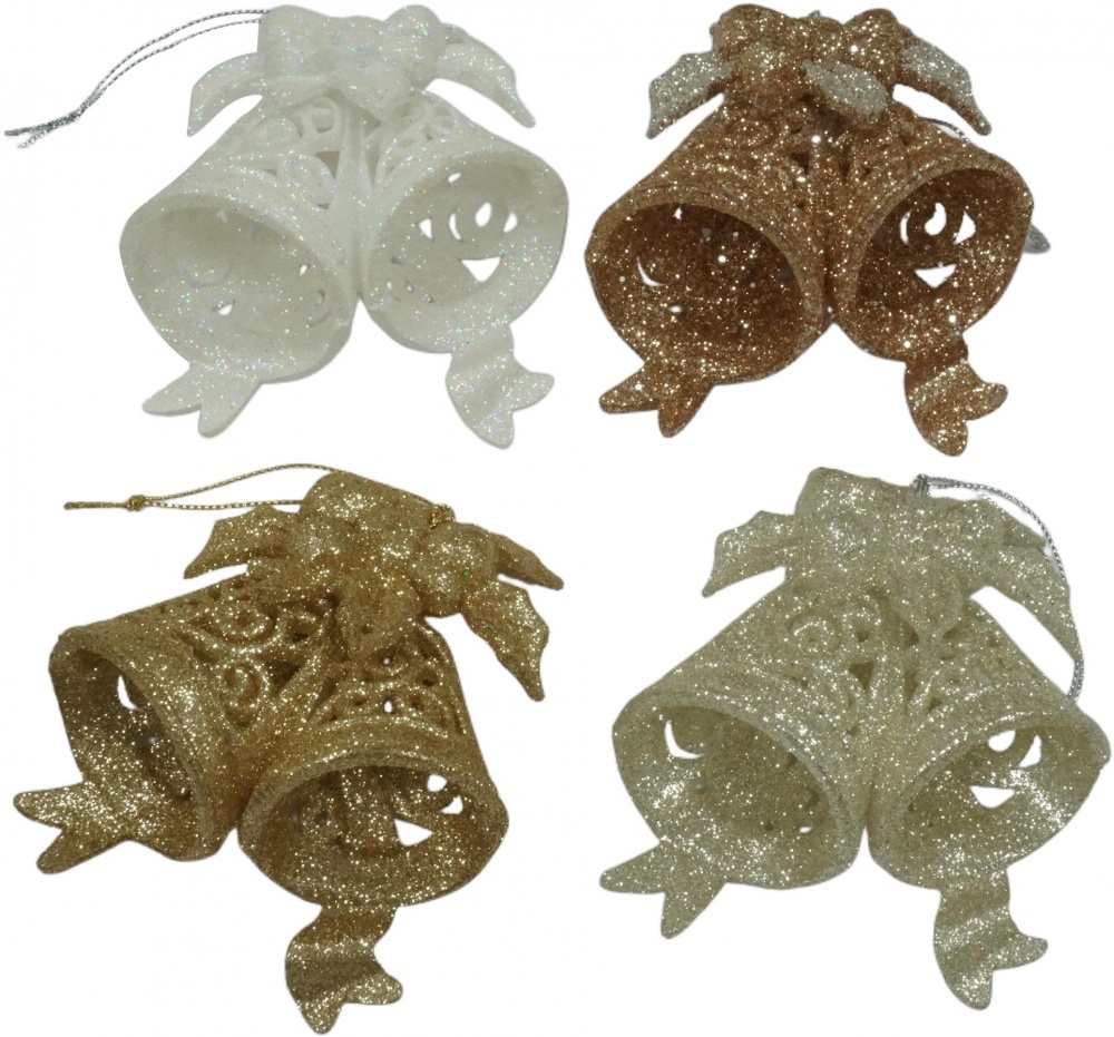 Підвіска пластикова дзвоники 8,8 см в асортименті EPI-P801214