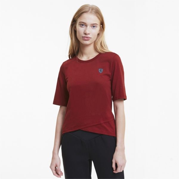 Футболка Puma Ferrari Style Shield Tee 59804804 M червоний