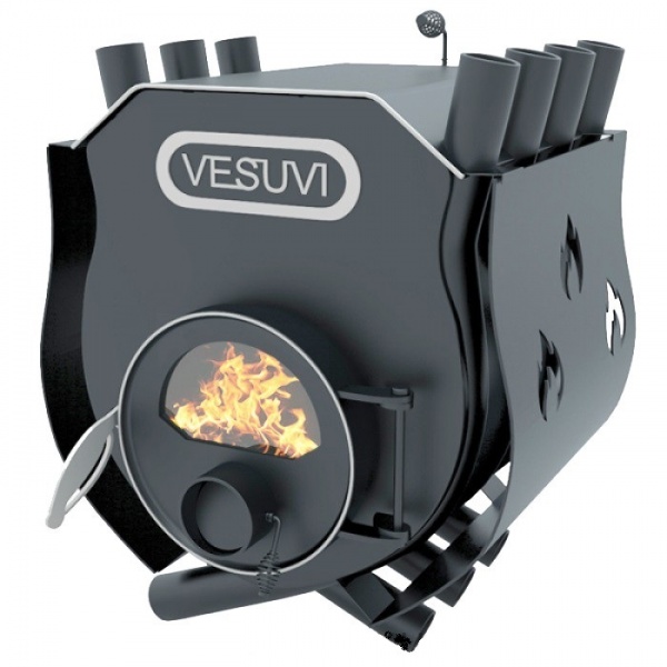 Булерьян Vesuvi тип 00 с варочной поверхностью + стекло и защитный кожух 