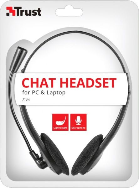 Гарнітура Trust Ziva Chat Headset 21517 
