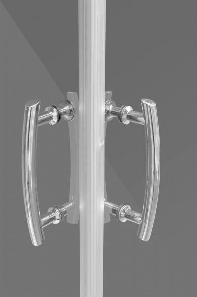 Душова кабіна Water House WH-913 90x90 профіль хром, скло графіт