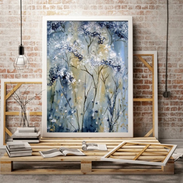 Репродукція Деревій. Абстракція 35x50 см Арт Фемелі 