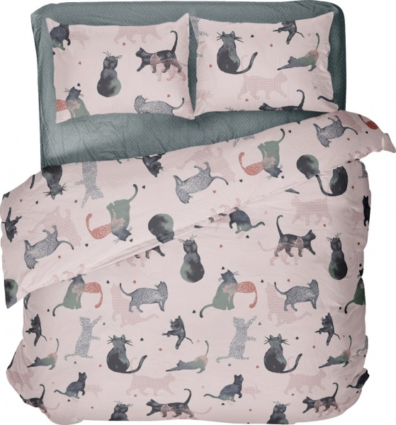 Комплект постельного белья 2,0 сп. KISECHKY разноцветный Luna 