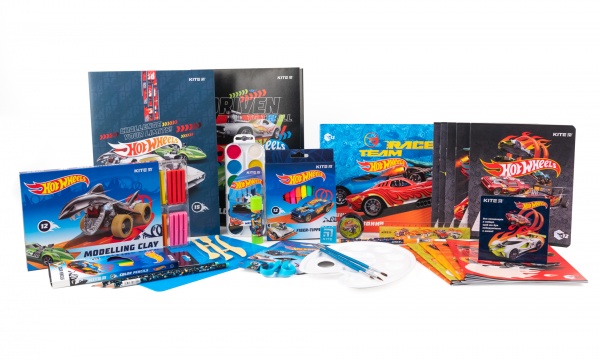 Набор для первоклассника KITE Hot Wheels HW23-S02 