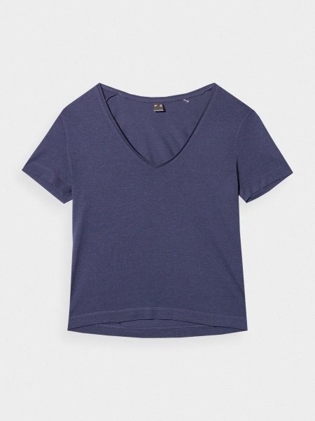 Футболка 4F TSHIRT F1000 4FSS23TTSHF1000-30S р.M фіолетовий